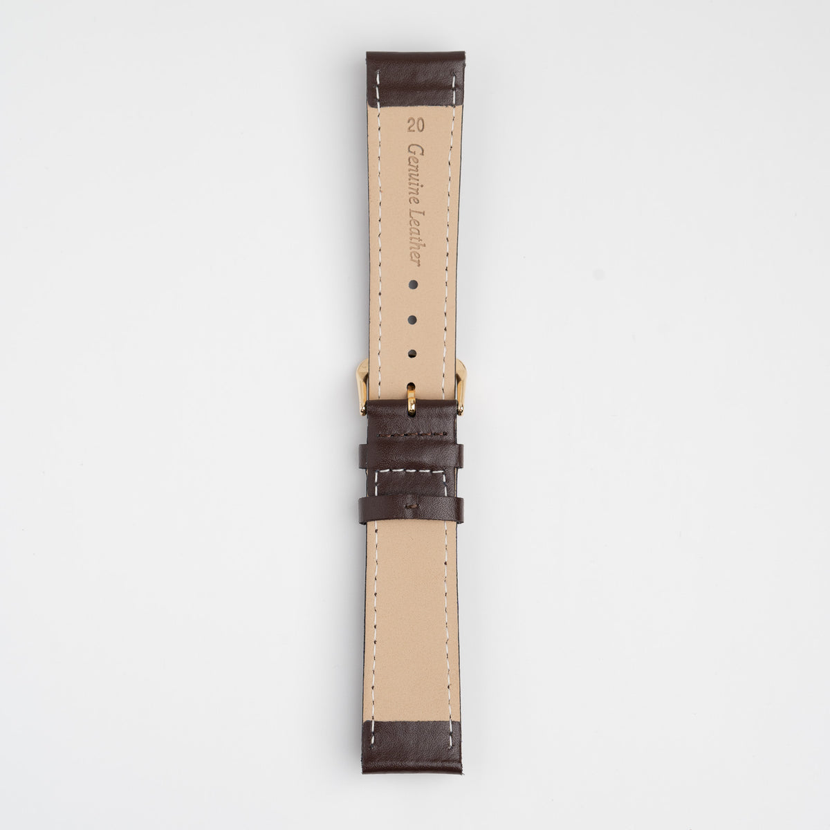 Calf Value Brown Watch Strap