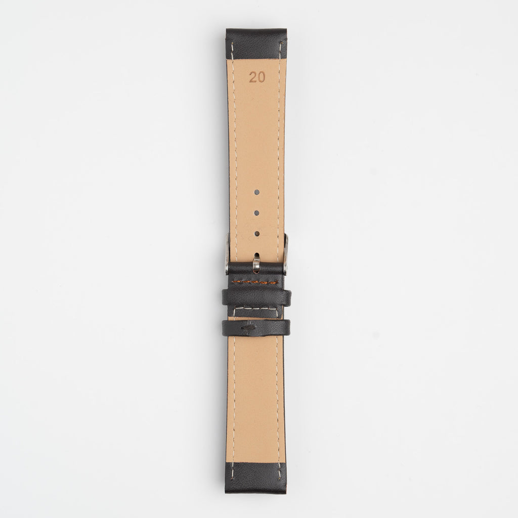Economy Padded Brown Watch Strap