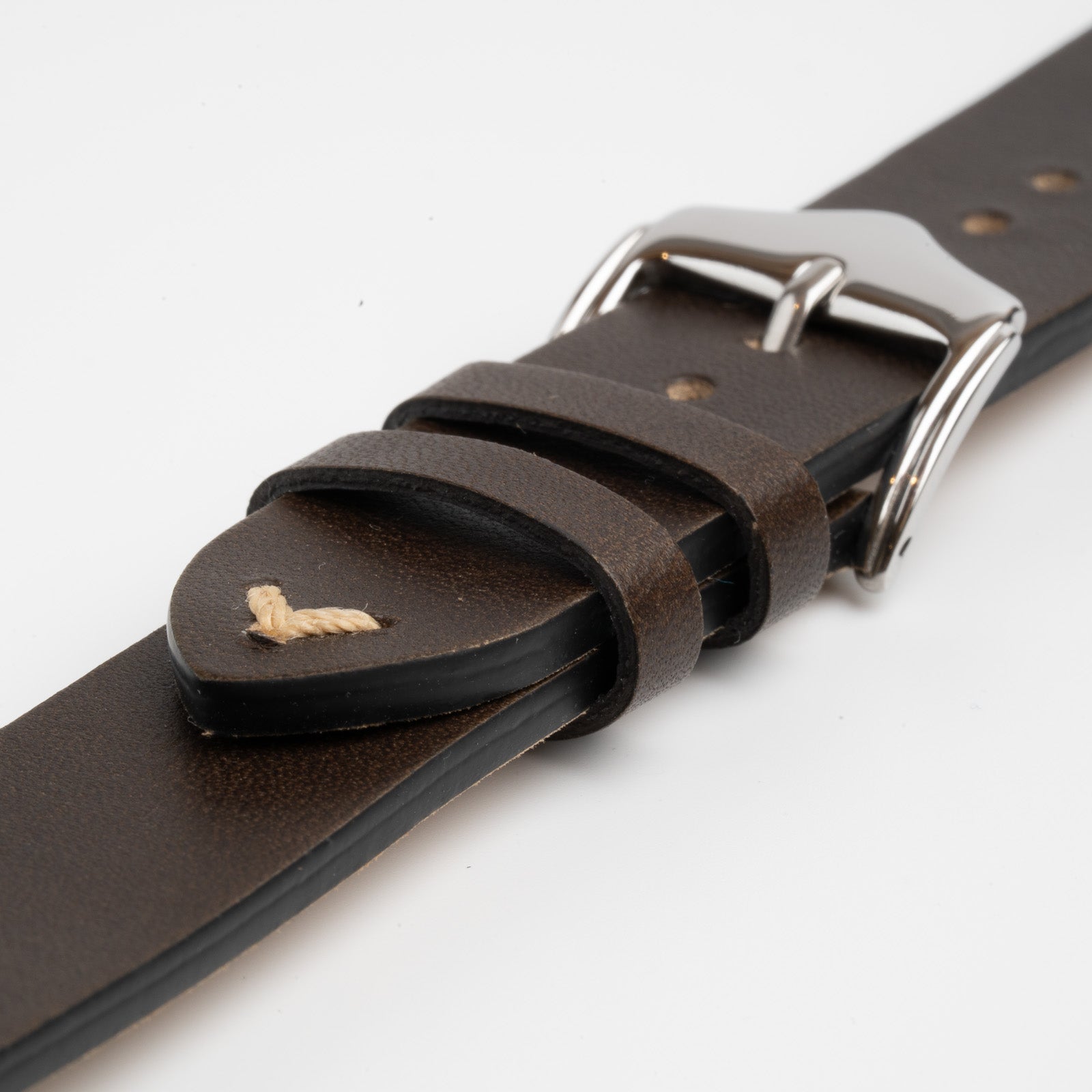 Silverstone Vintage Brown Watch Strap