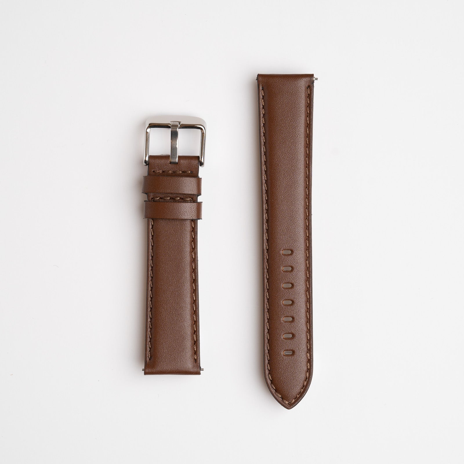 Submerge Aqua Quick Release Brown Watch Strap