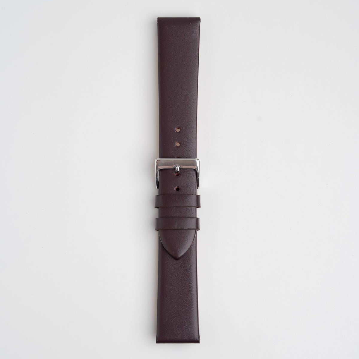 Windsor Smooth Burgundy Watch Strap