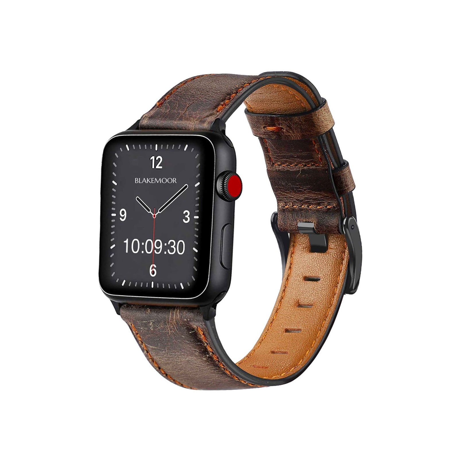 Burnham Dark Brown Watch Strap For Apple Watch