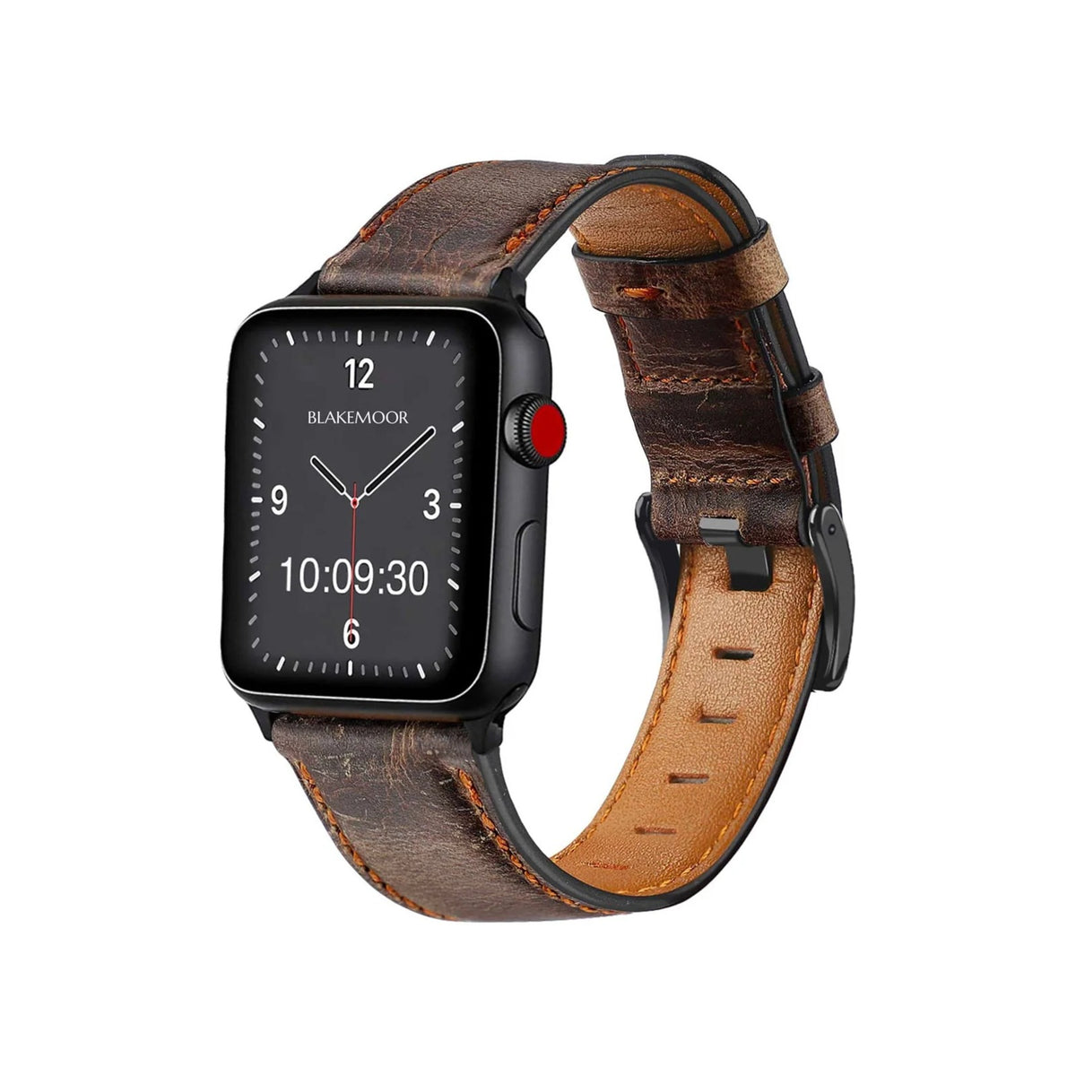 Burnham Dark Brown Watch Strap For Apple Watch