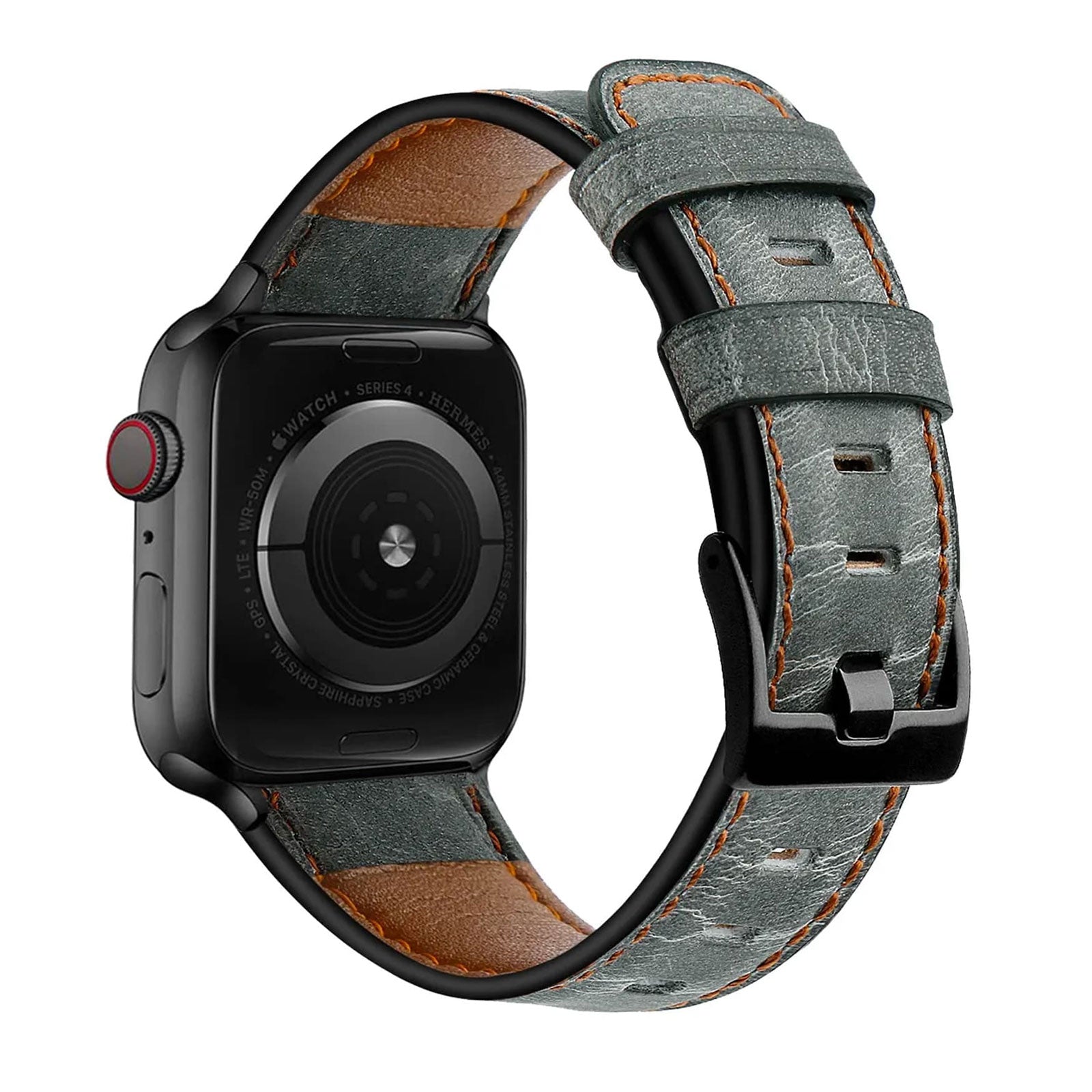 Burnham Grey Watch Strap For Apple Watch