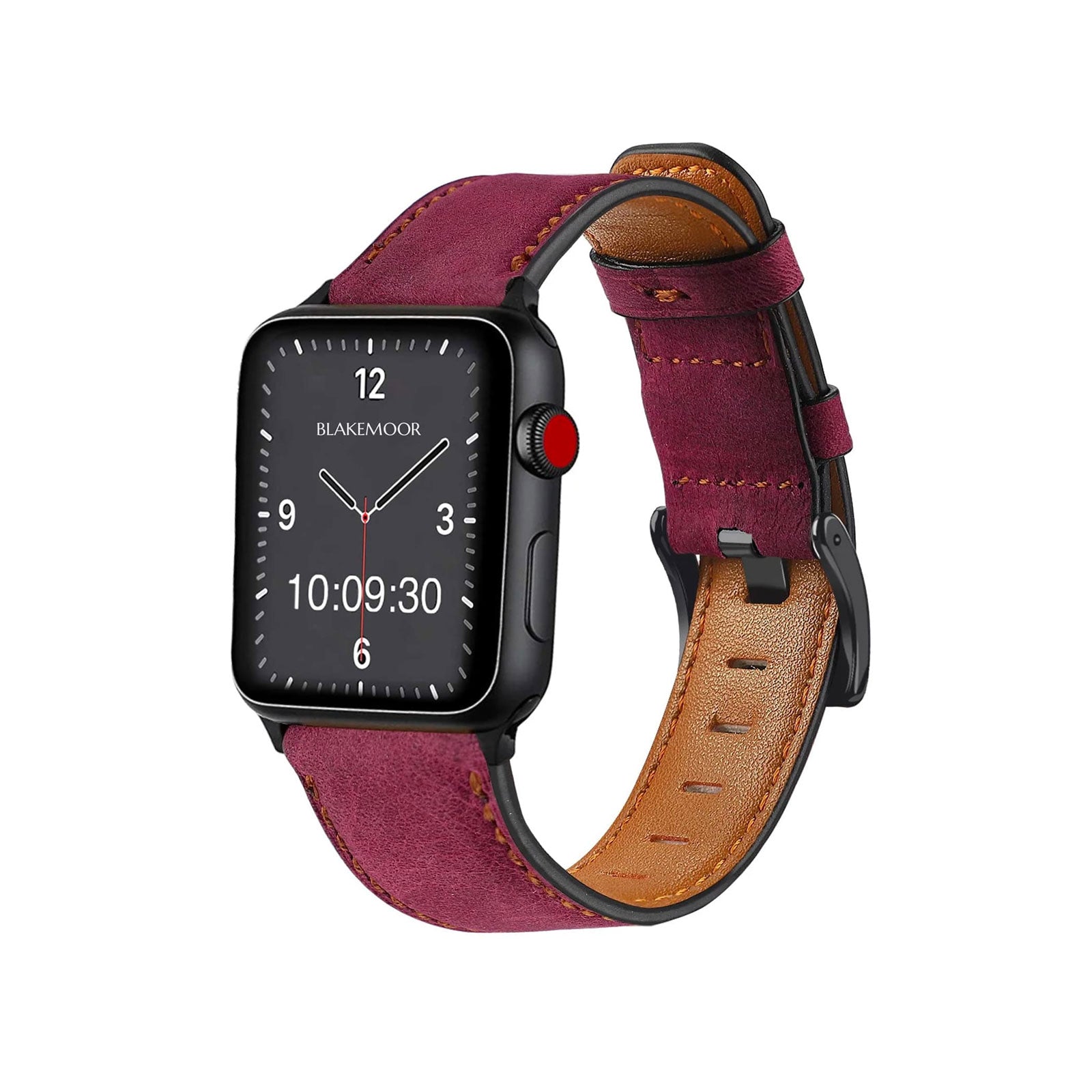 Burnham Red Watch Strap For Apple Watch