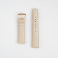 Calf Value Cream Watch Strap, both pieces laid flat