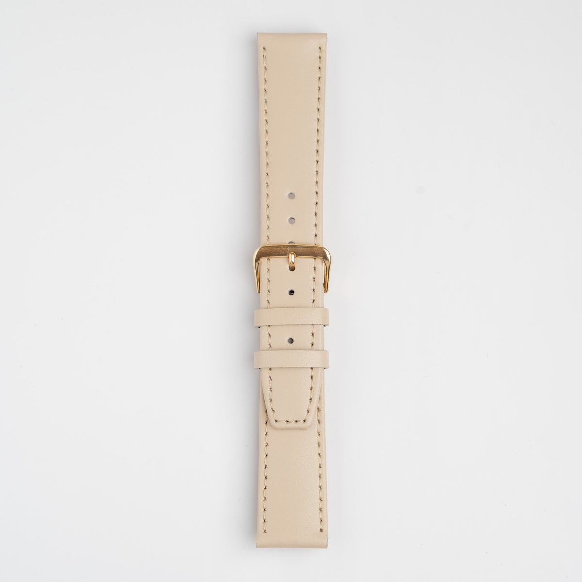 Calf Value Cream Watch Strap