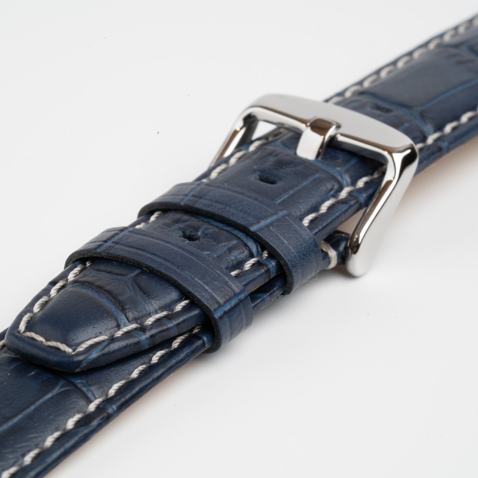 Mayfair Alligator Dark Blue Watch Strap