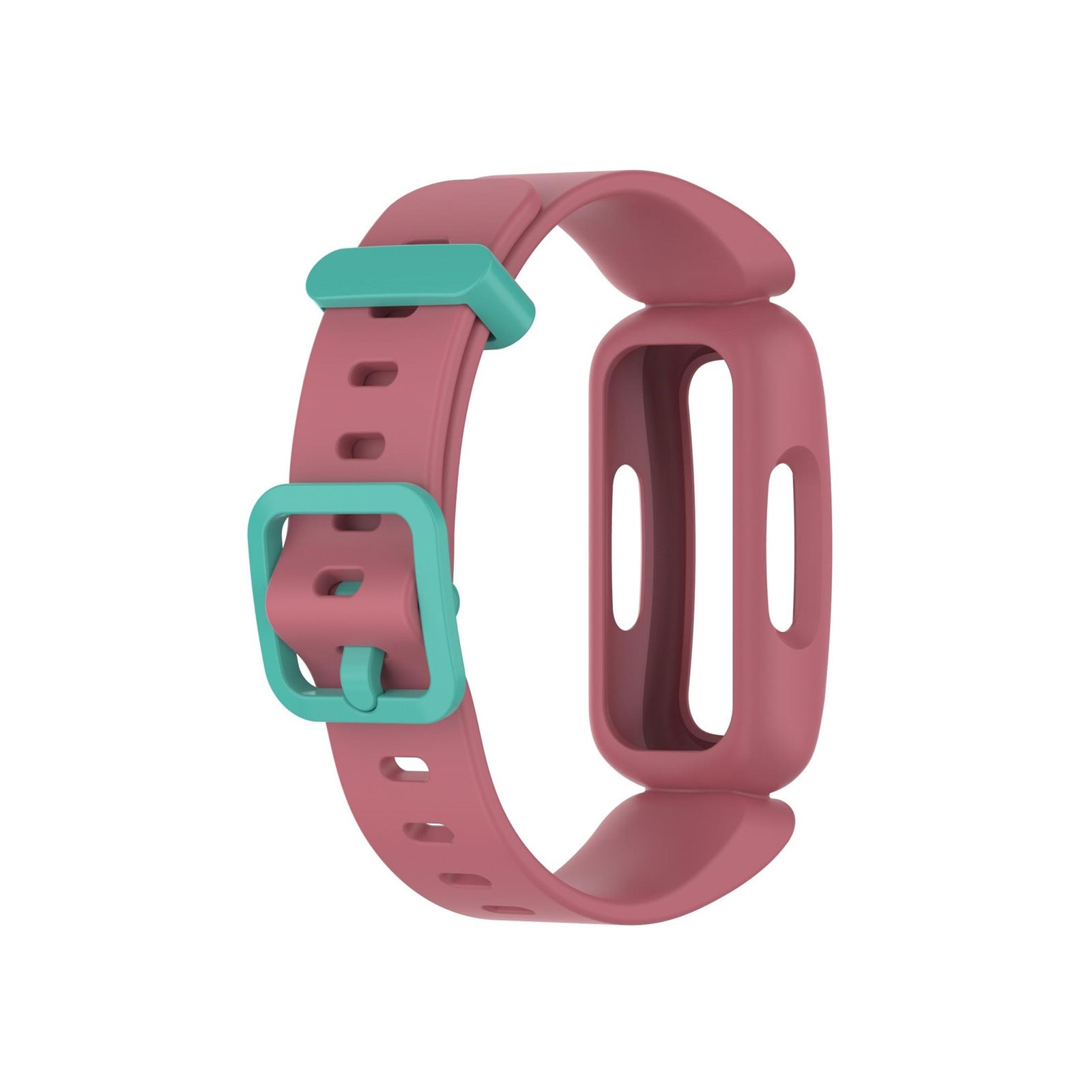Fitbit Ace 3 Case Style Red & Green Watch Strap