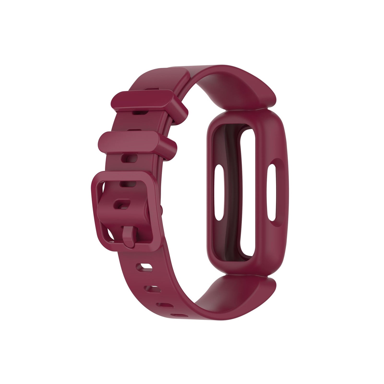 Fitbit Inspire 2 Case Style Burgundy Watch Strap