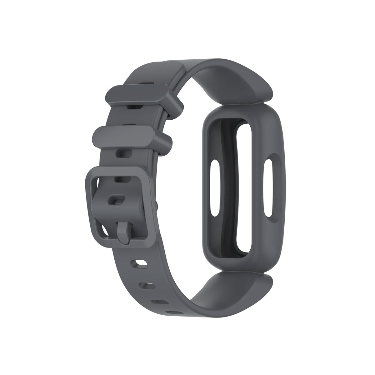 Grey Strap with Case for Fitbit Inspire 2