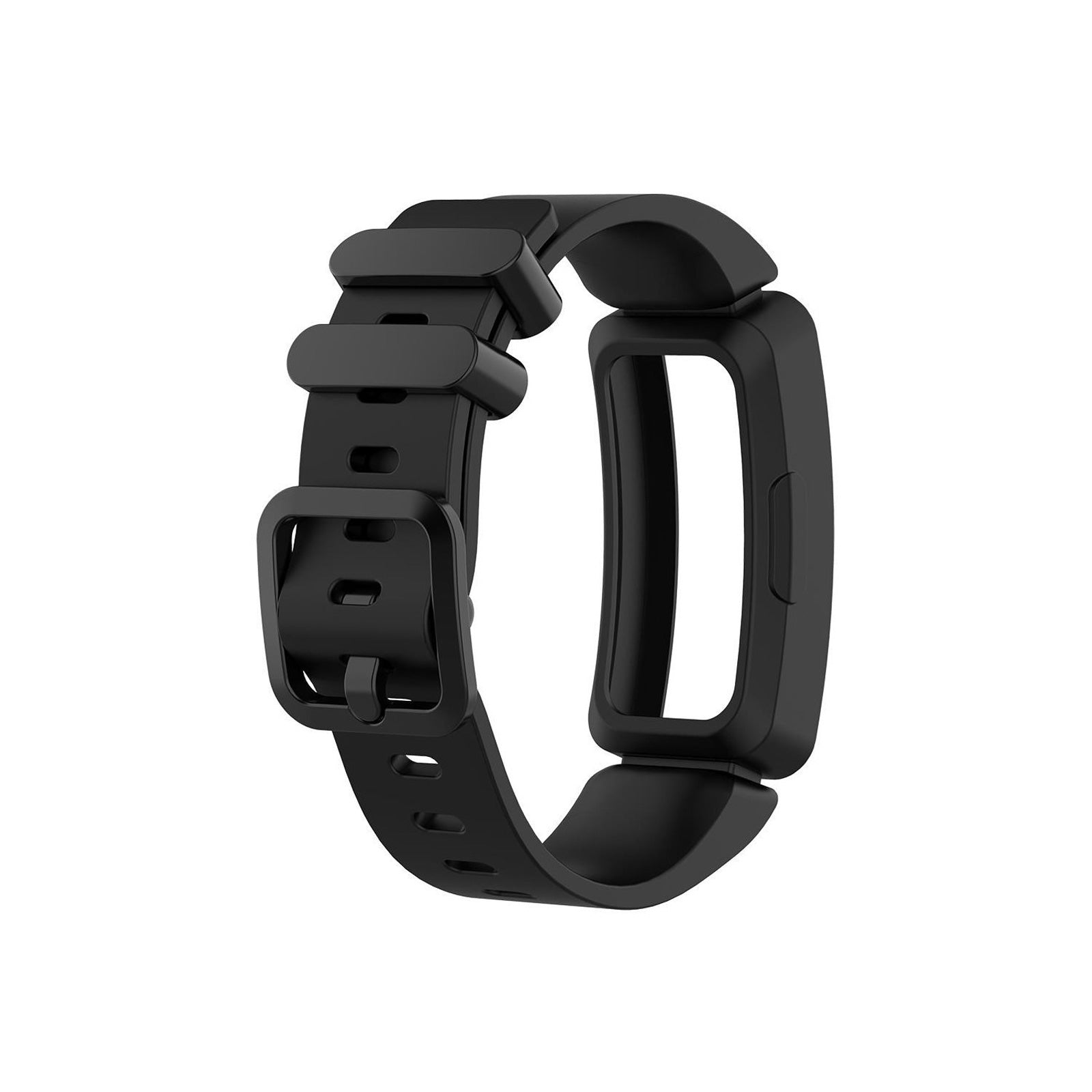 Fitbit Inspire Case Style Black Watch Strap