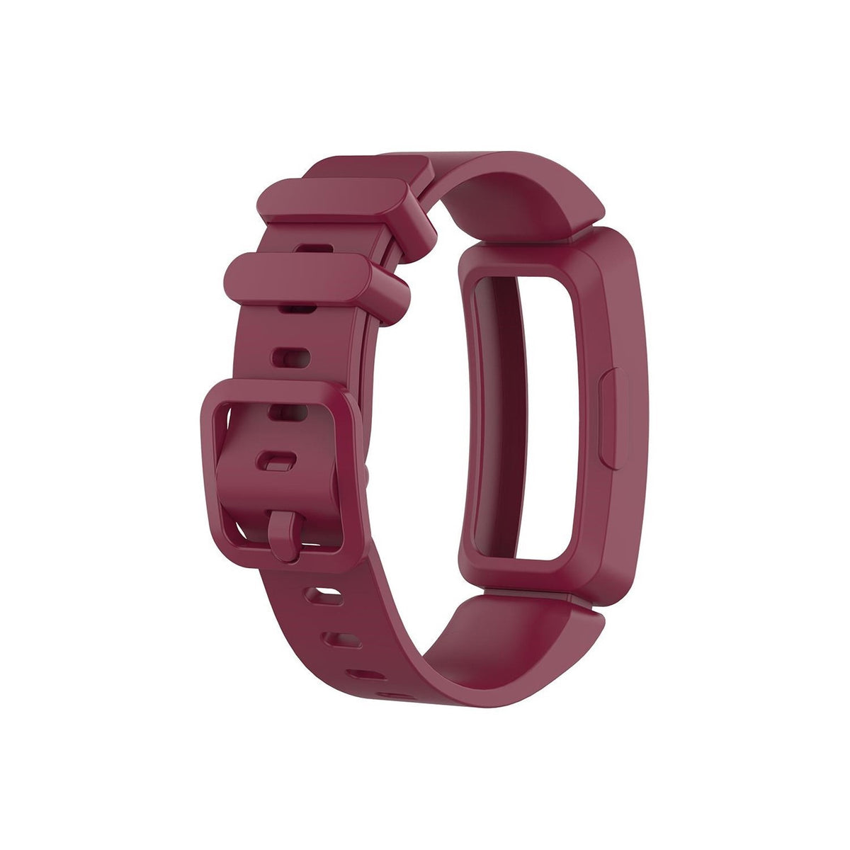 Burgundy Strap with Case for Fitbit Inspire