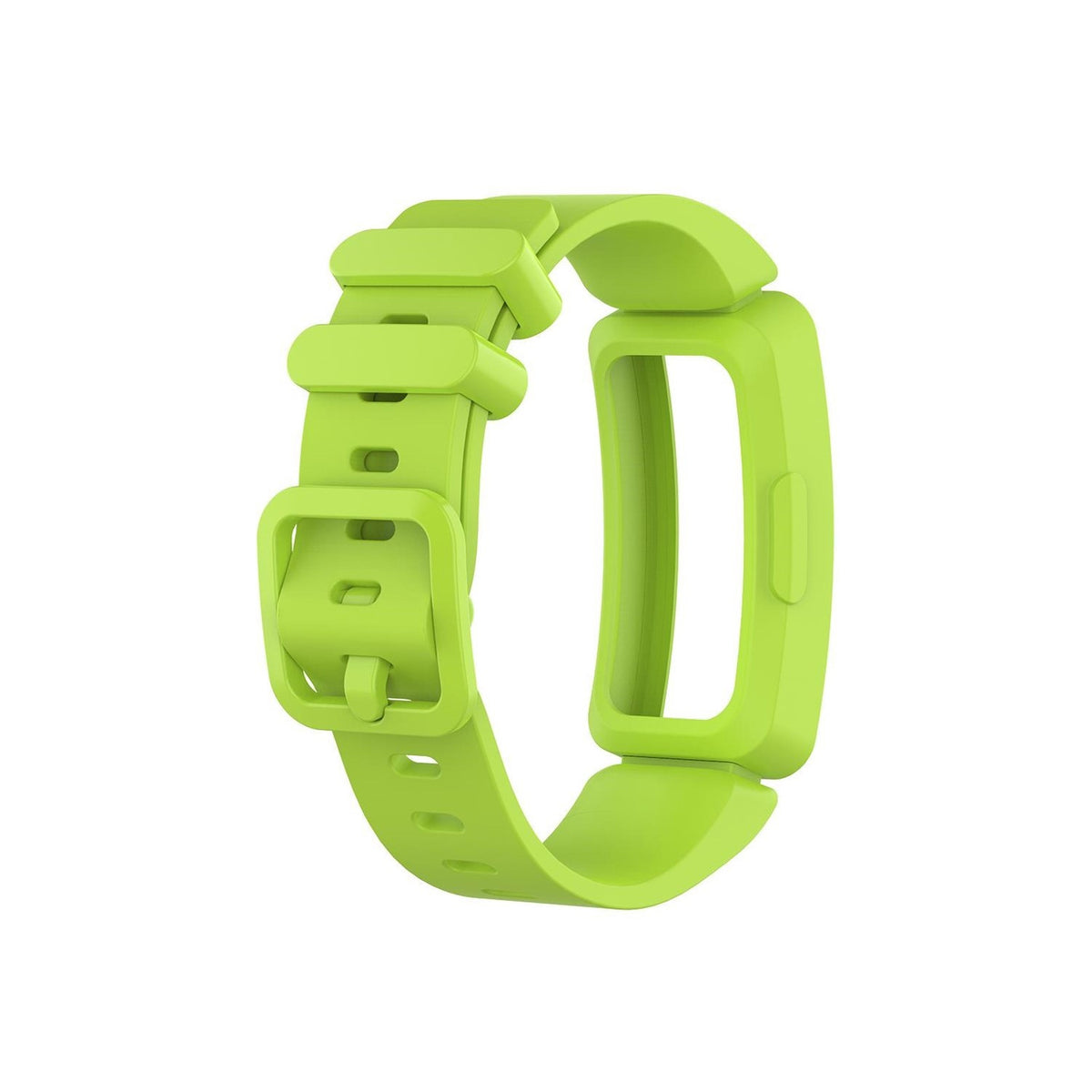 Green Strap with Case for Fitbit Inspire