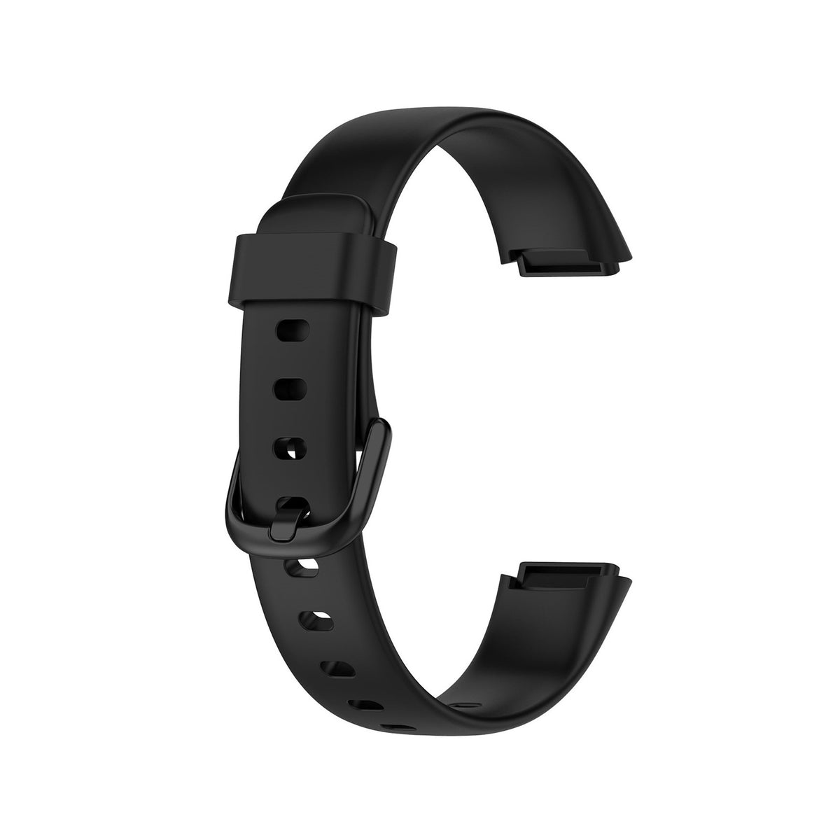 Black Silicone Strap for Fitbit Luxe