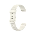 Cream Silicone Strap for Fitbit Luxe
