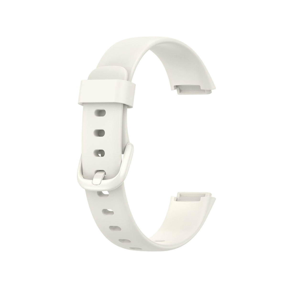 Cream Silicone Strap for Fitbit Luxe