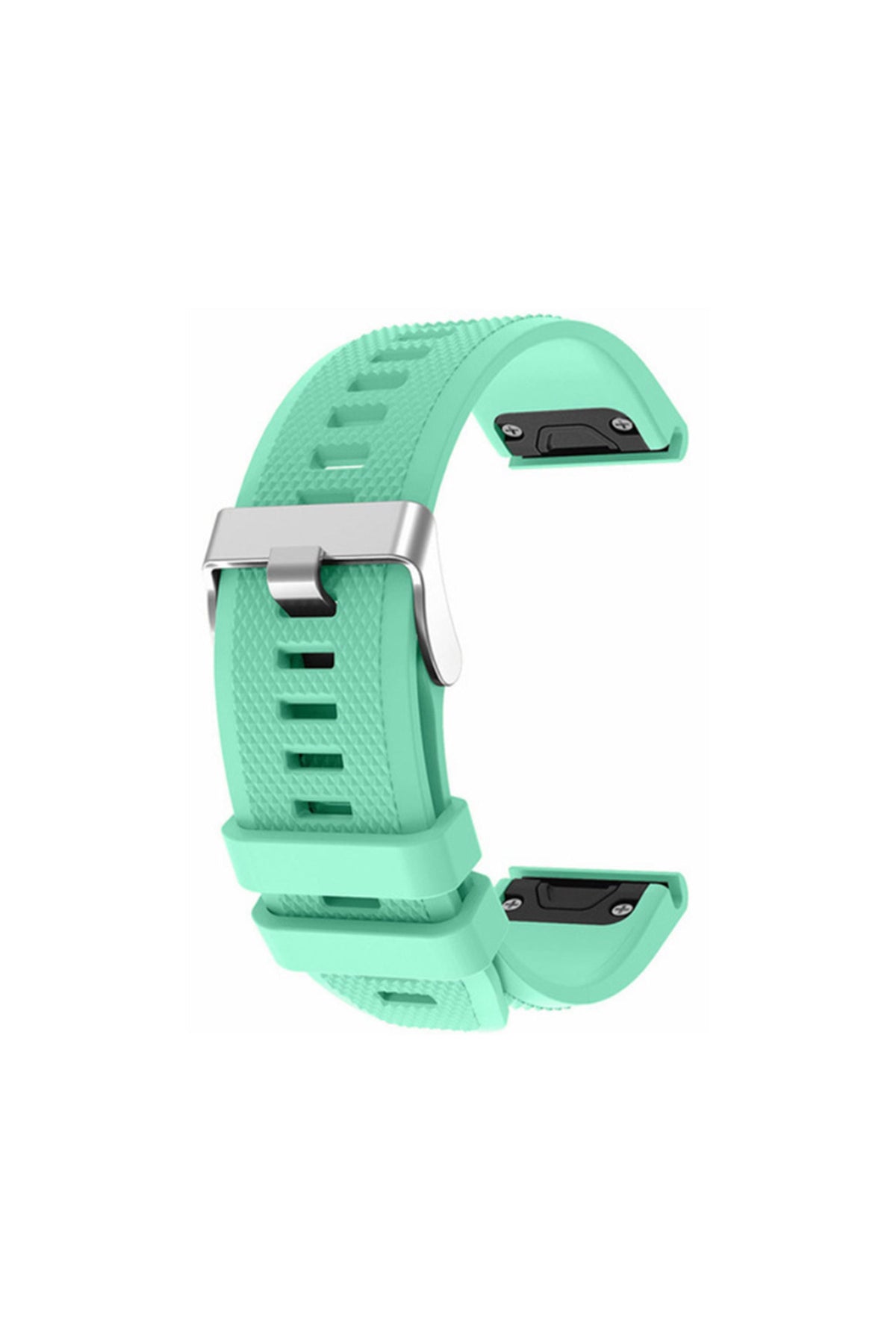 Mint silicone QuickFit strap for 22mm Garmin watches