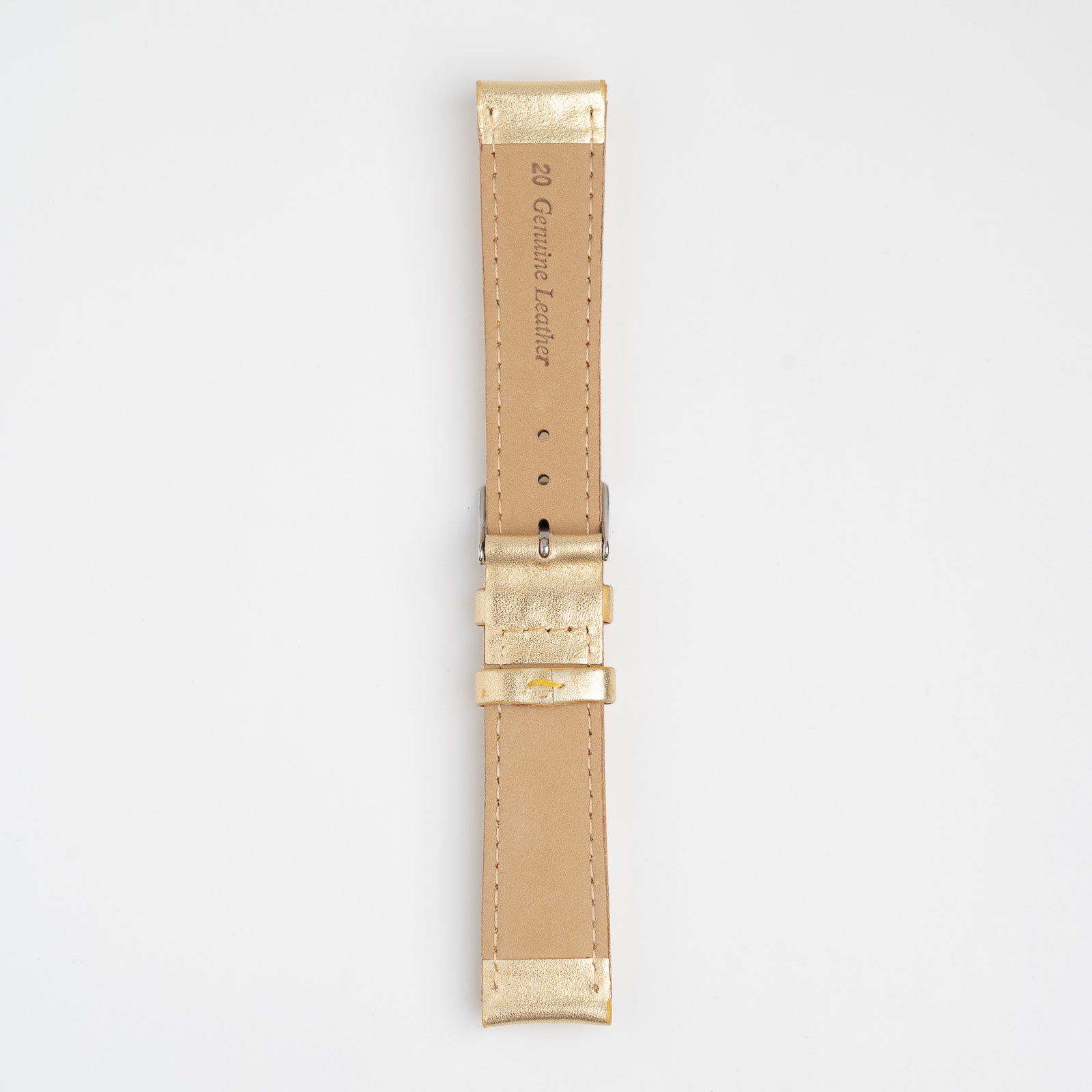 Metallic Gold Watch Strap