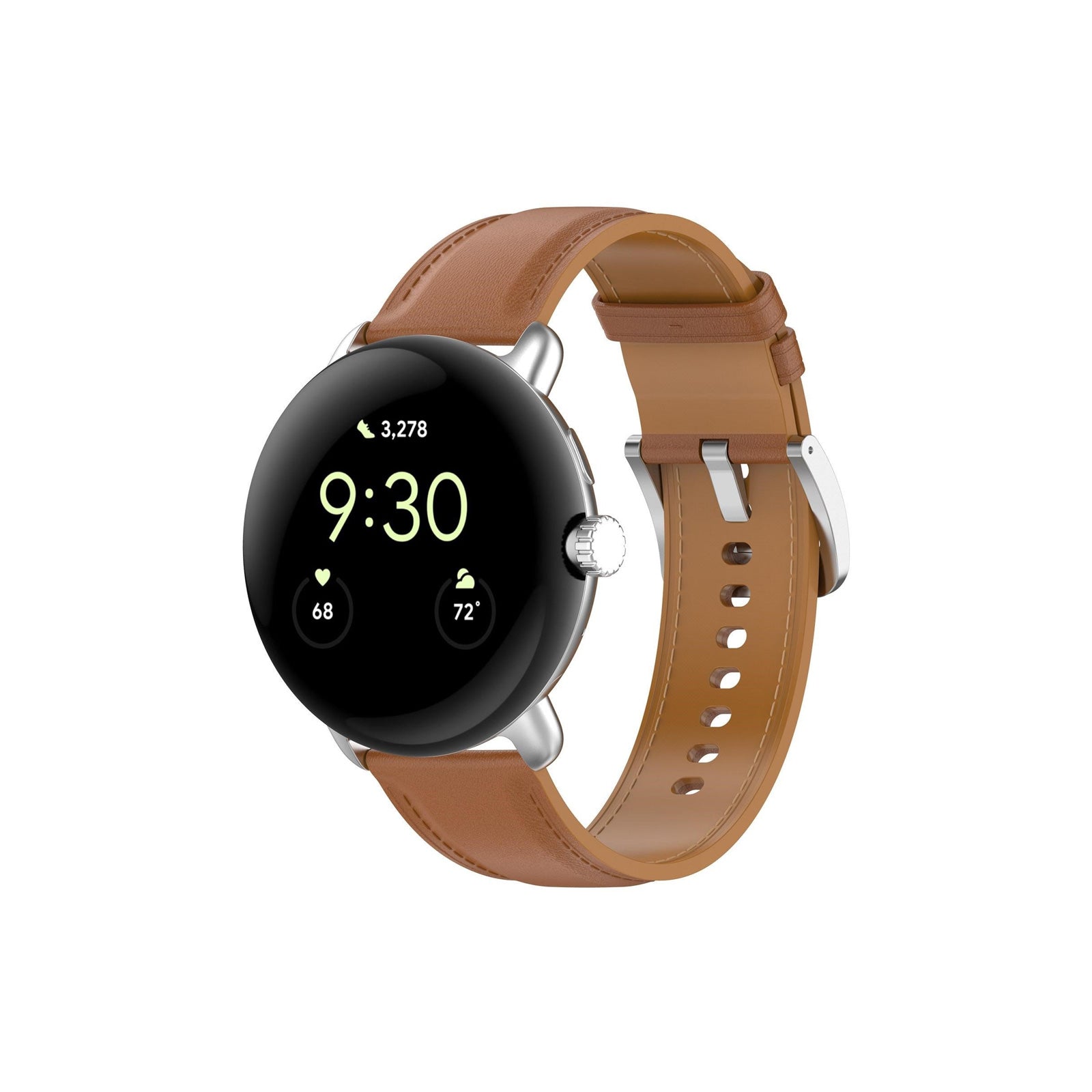 Google Pixel Style Tan Watch Strap