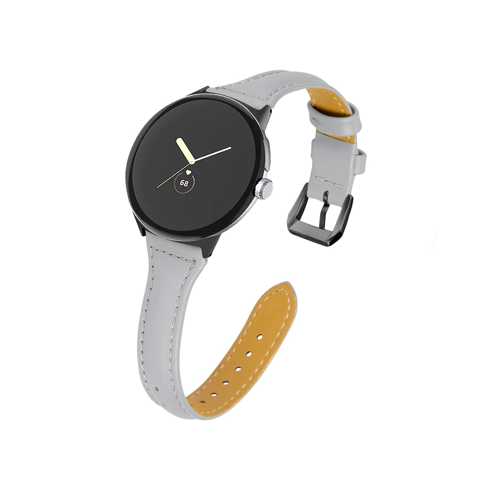 Google Pixel Style Slim Grey Watch Strap