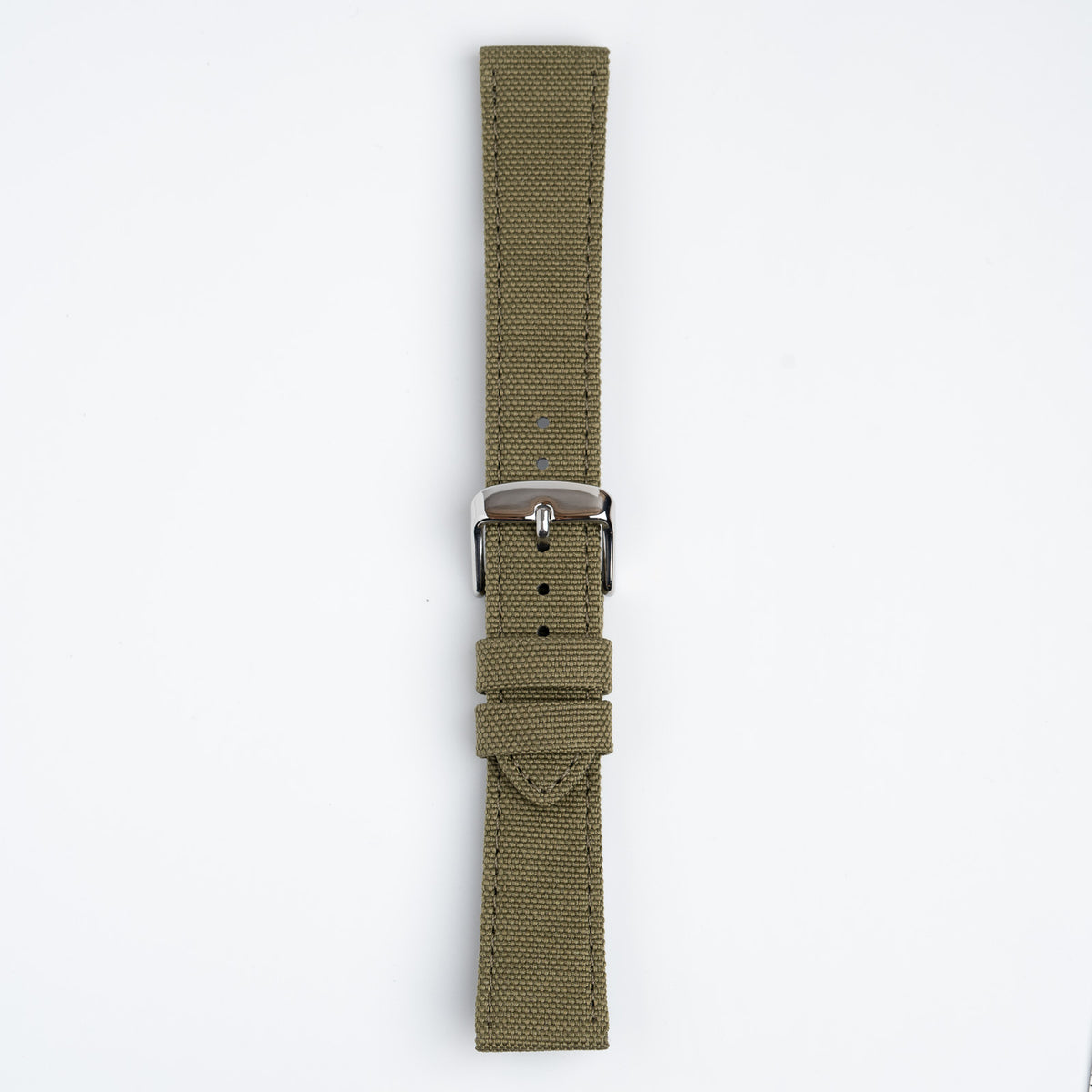 Canvas Green Watch Strap