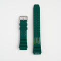 Submerge ND Limits Green Watch Strap, both pieces laid flat