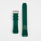 Submerge ND Limits Green Watch Strap, both pieces laid flat