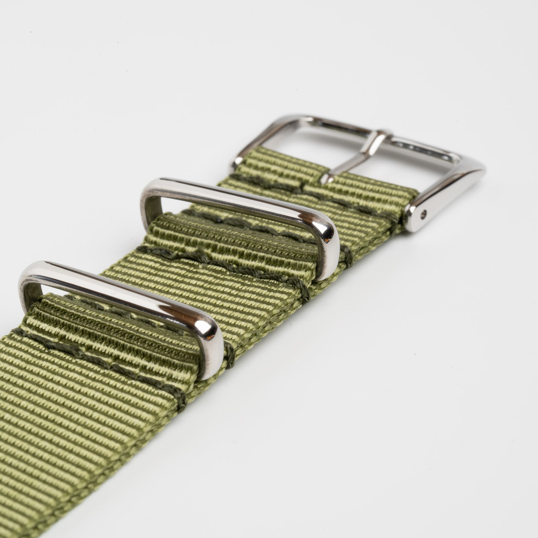 Weaverham Nylon Green Watch Strap