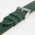 Windsor Smooth XL Green Watch Strap