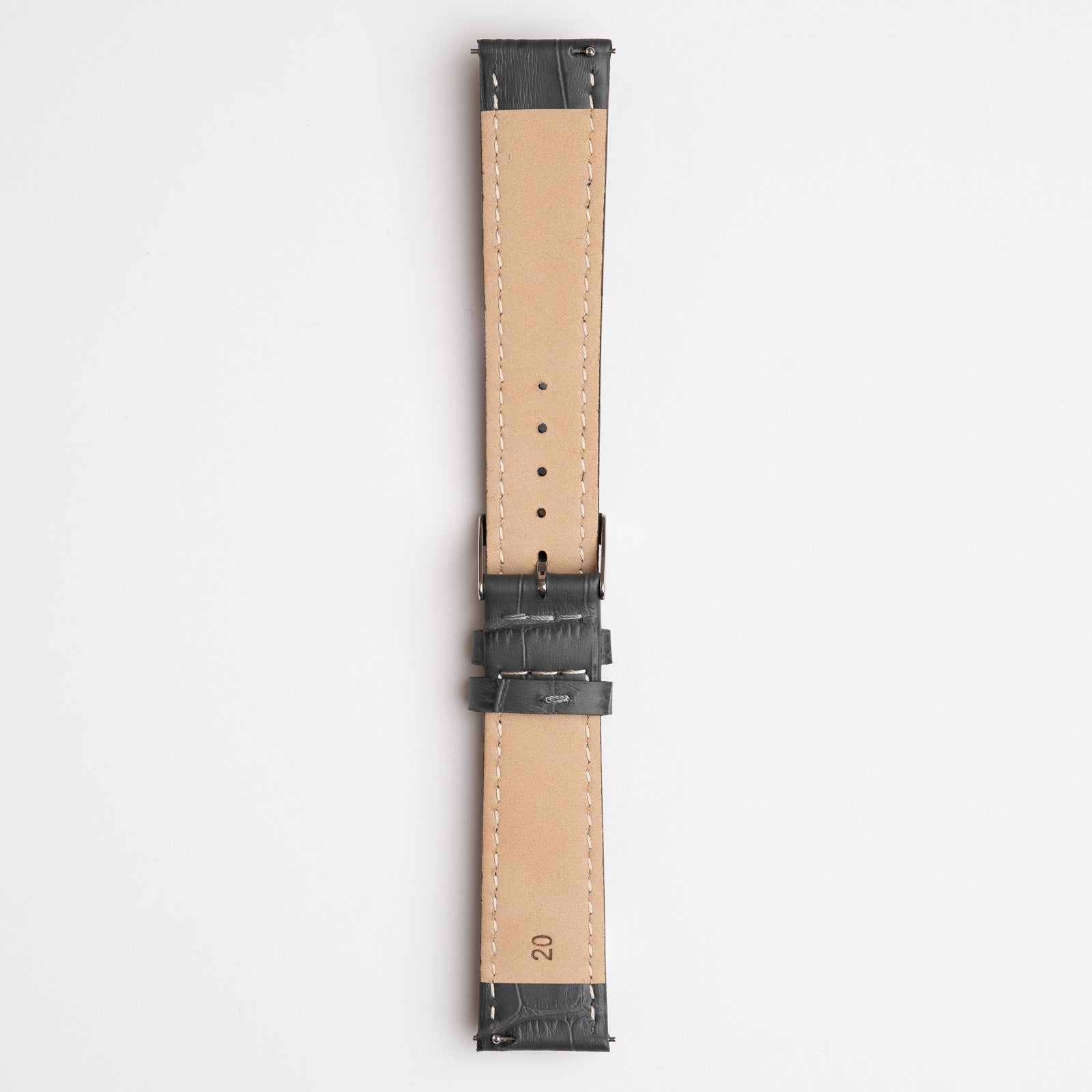 Mayfair Super Quick Release Grey Watch Strap