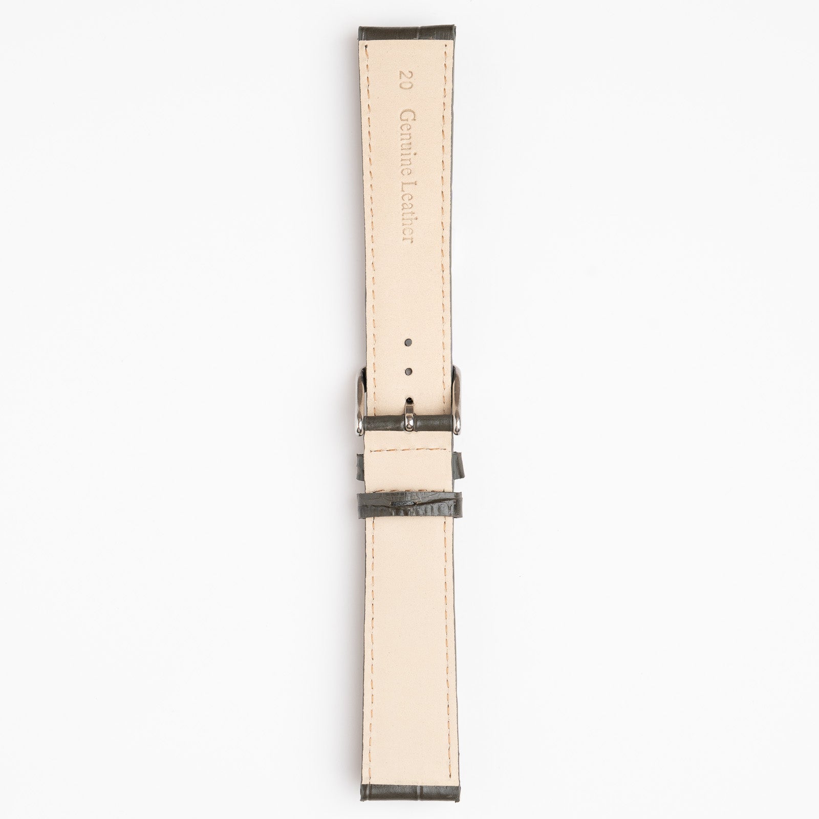 Henley Superior Matt Grey Watch Strap