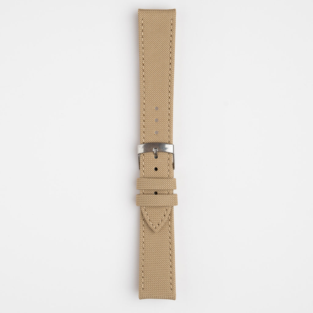 Ocean Plastic Grey Watch Strap, underside showing the lining