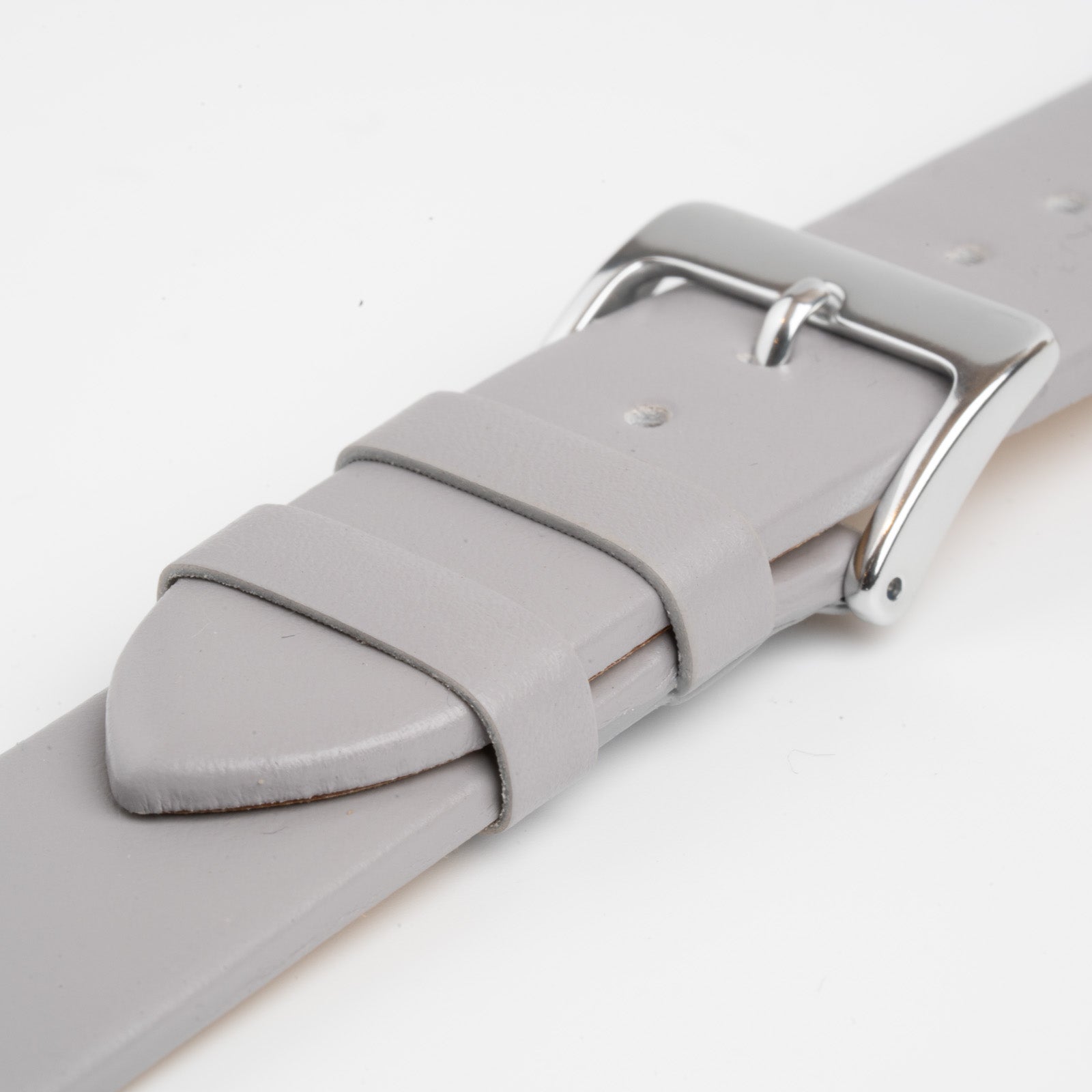 Windsor Smooth Grey Watch Strap