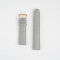 Calf Value Grey Watch Strap, both pieces laid flat