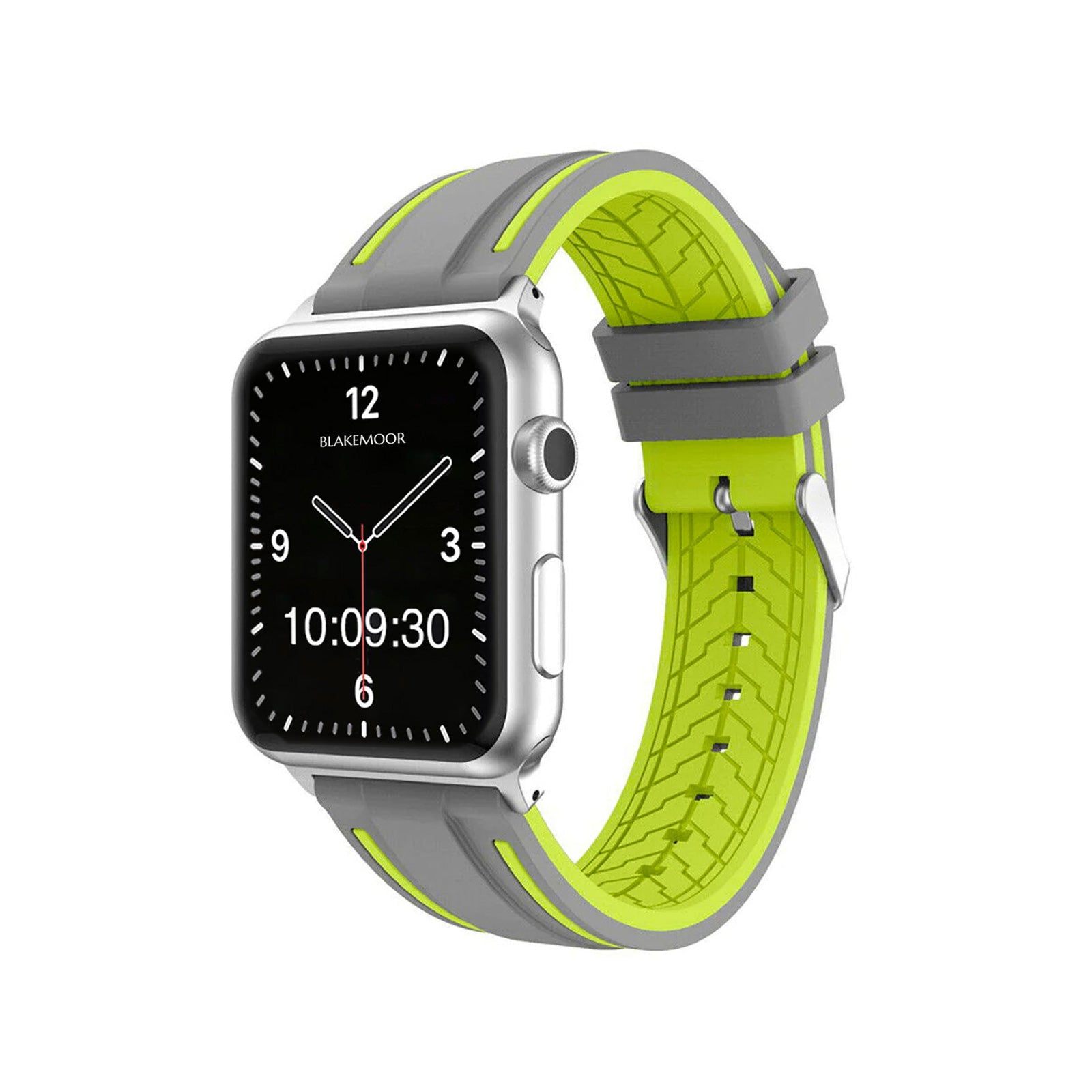 Hemingford Grey & Green Watch Strap For Apple