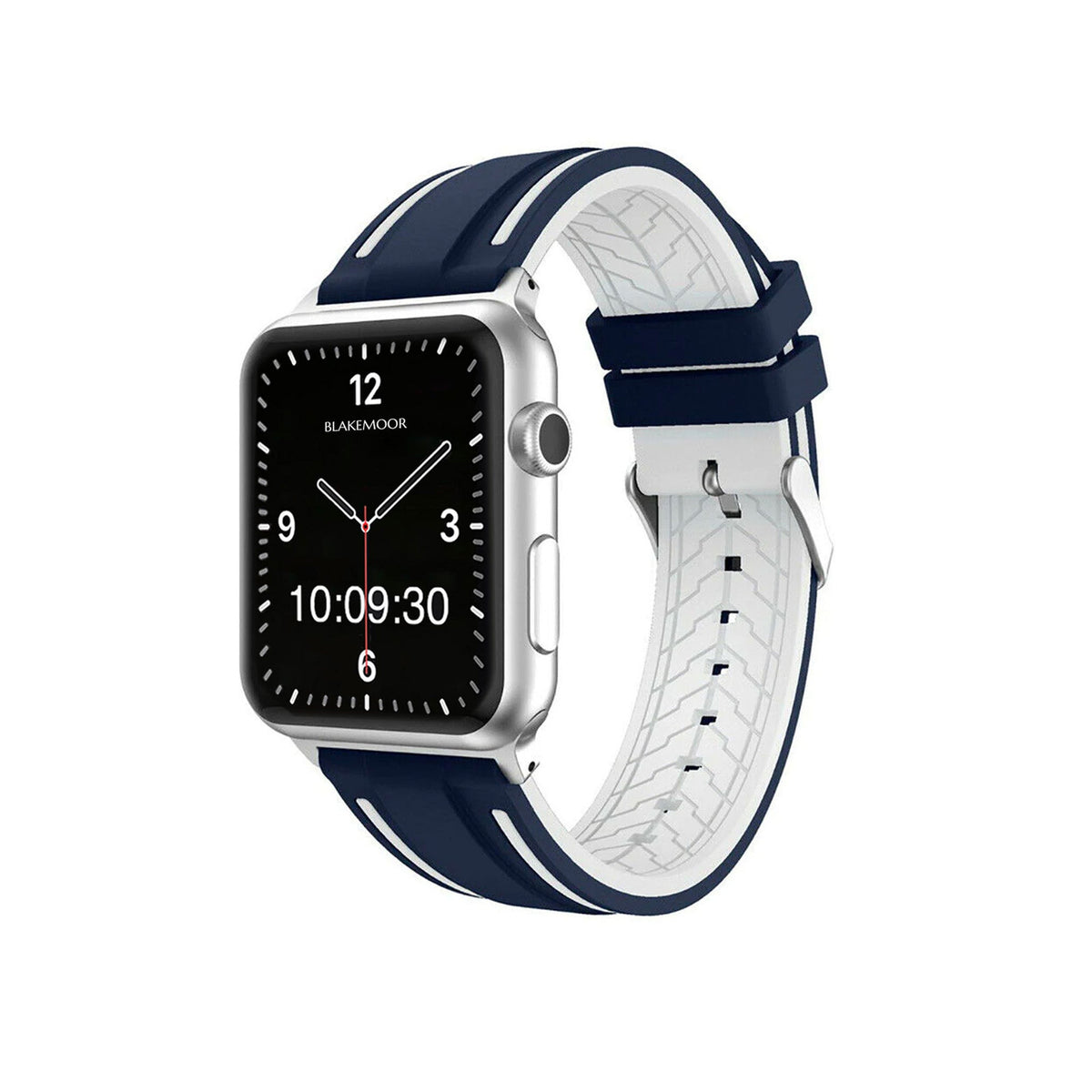 Hemingford Blue & White Watch Strap For Apple