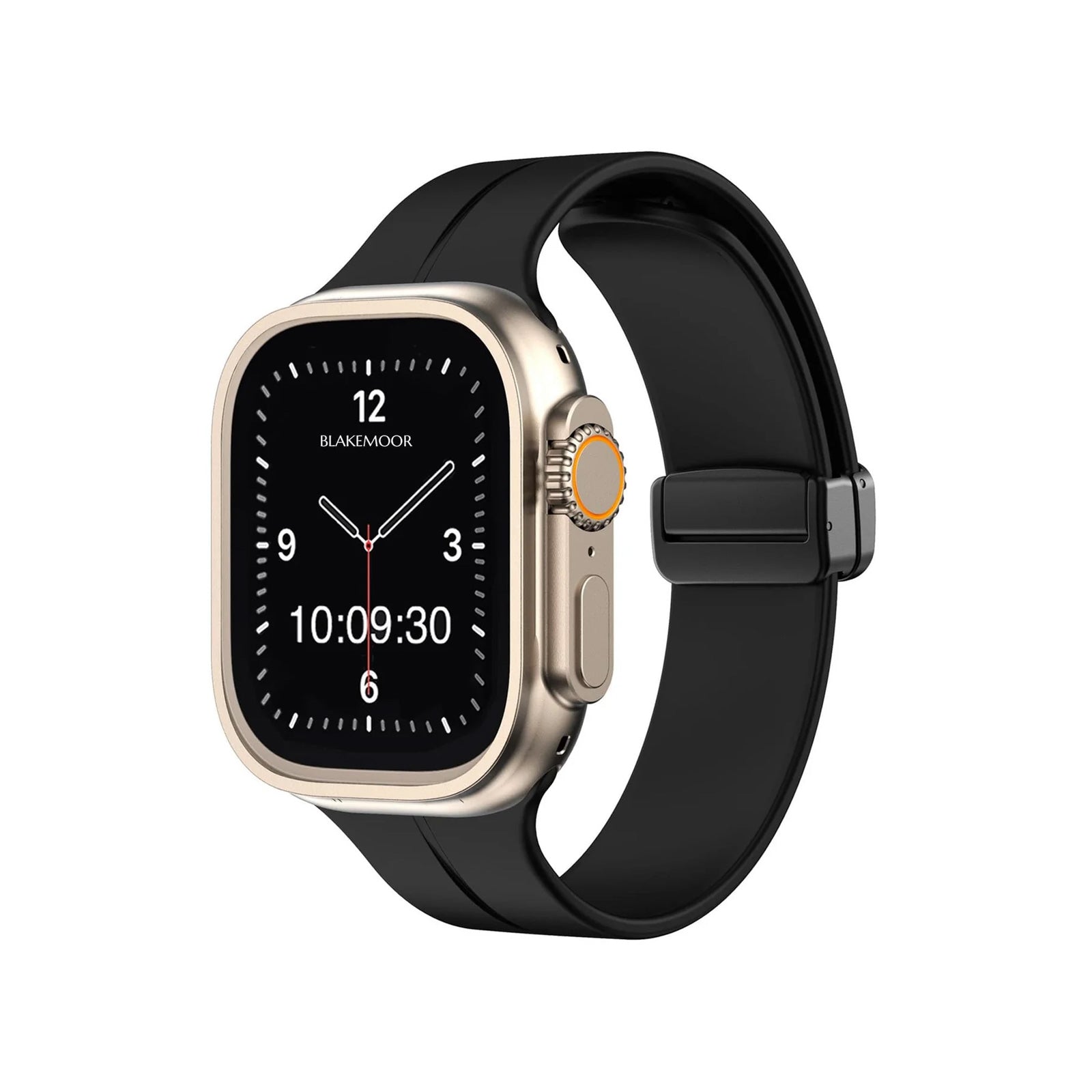 Kingston Black Watch Strap For Apple