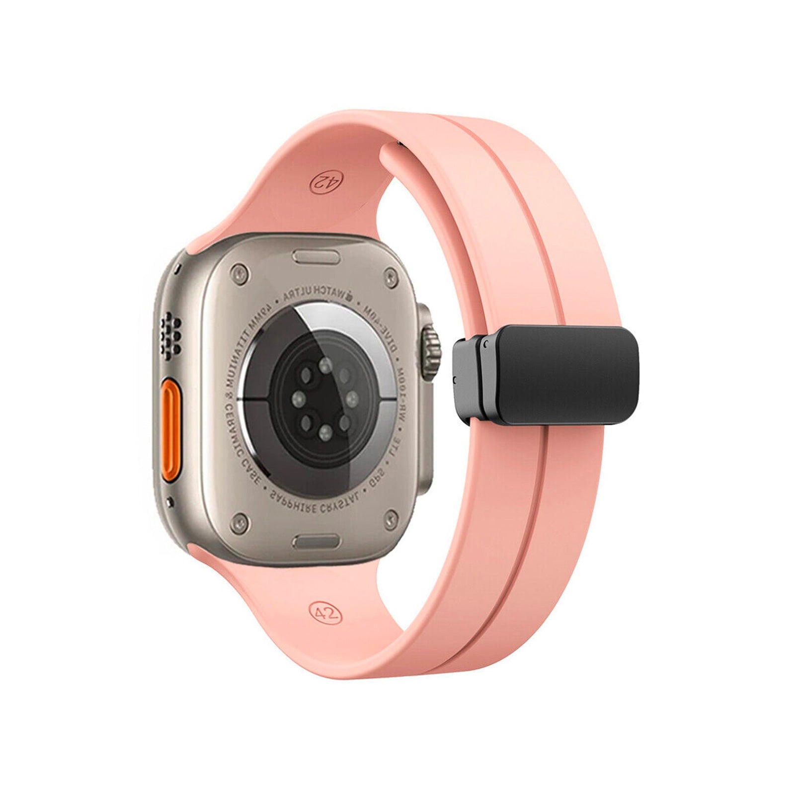 Kingston Pink  Watch Strap For Apple