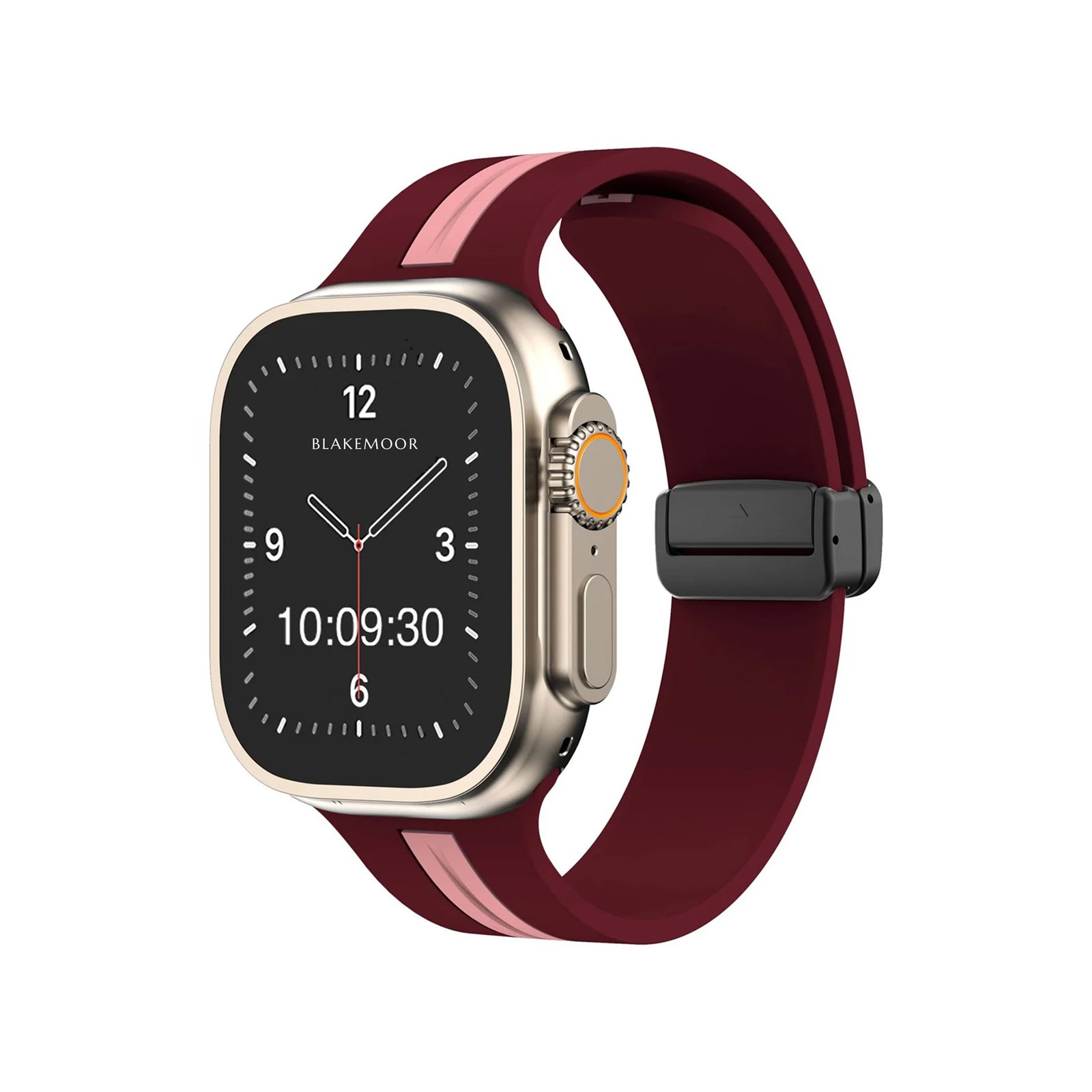 Kingston Sport Red & Pink Watch Strap For Apple