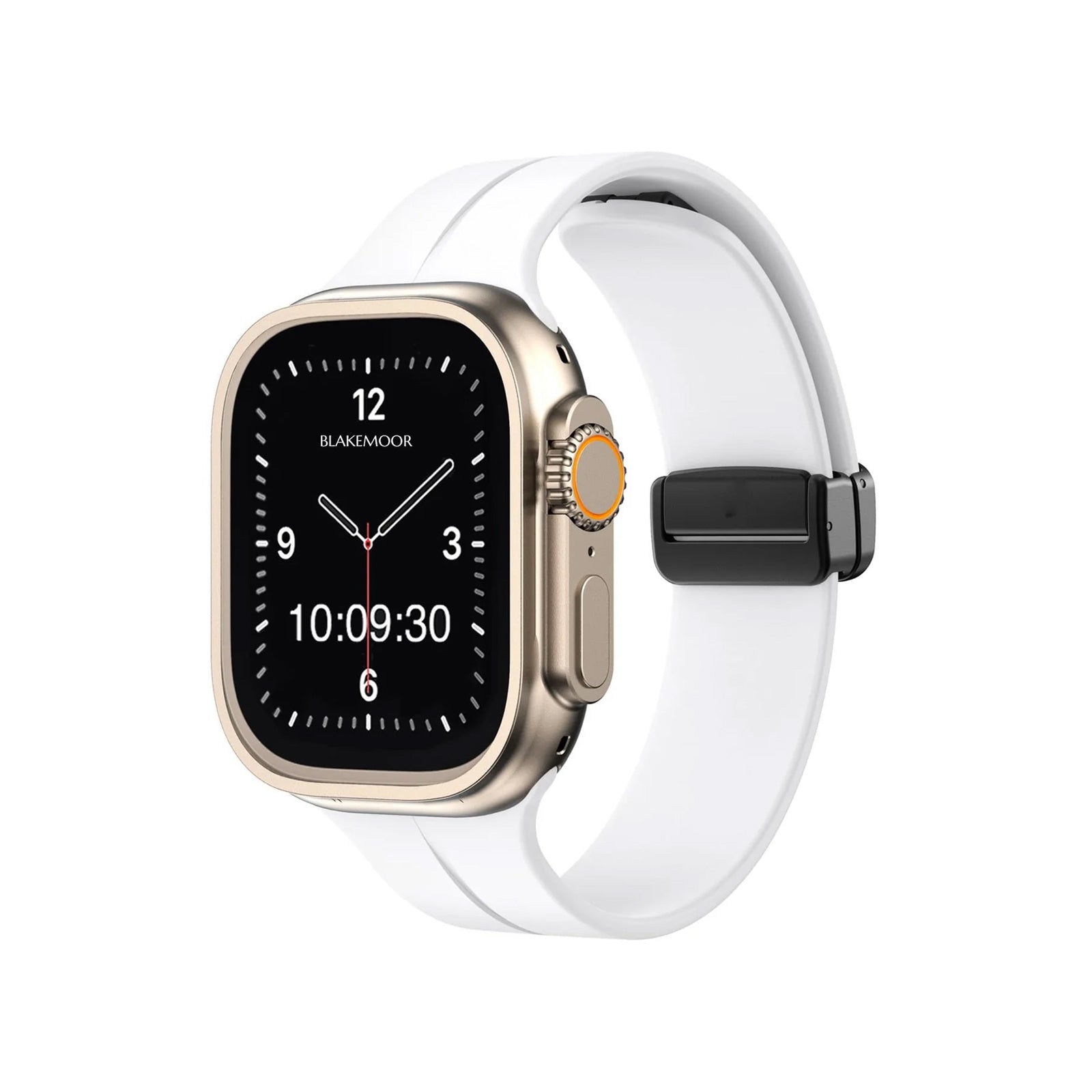 Kingston White  Watch Strap For Apple