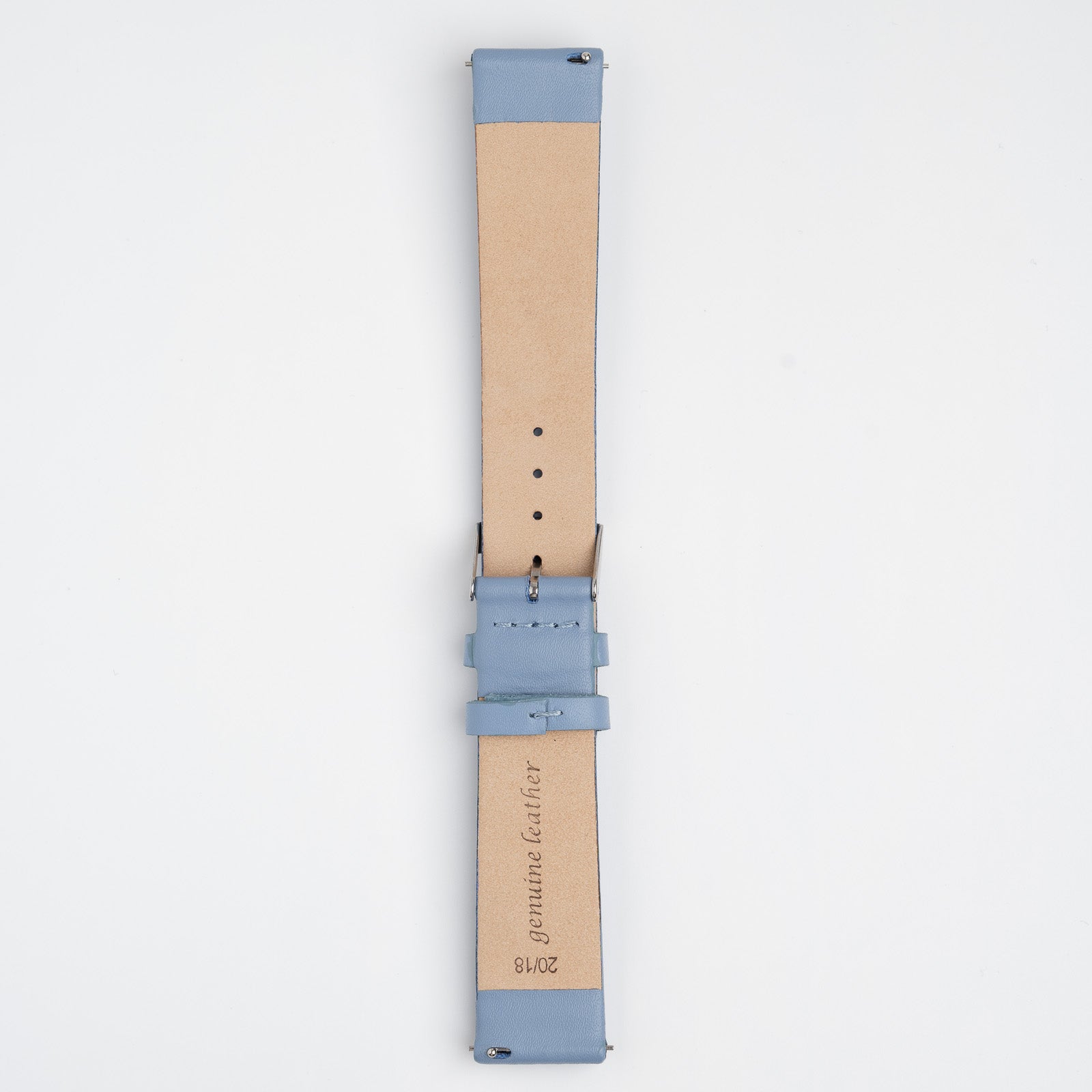 Windsor Smooth Quick Release Blue Watch Strap