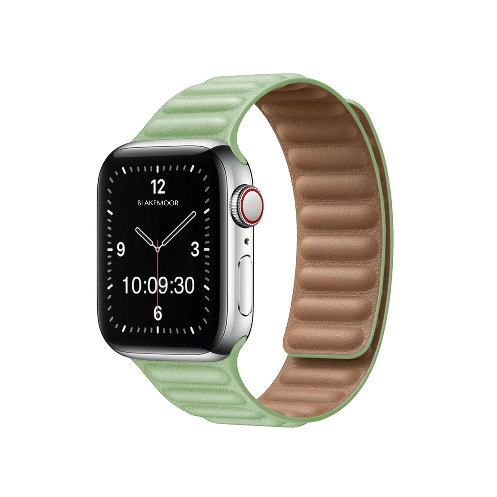 Magnetic Loop Green Watch Strap For Apple
