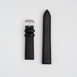 Morellato Abete Black Vegan Watch Strap 18mm & 20mm