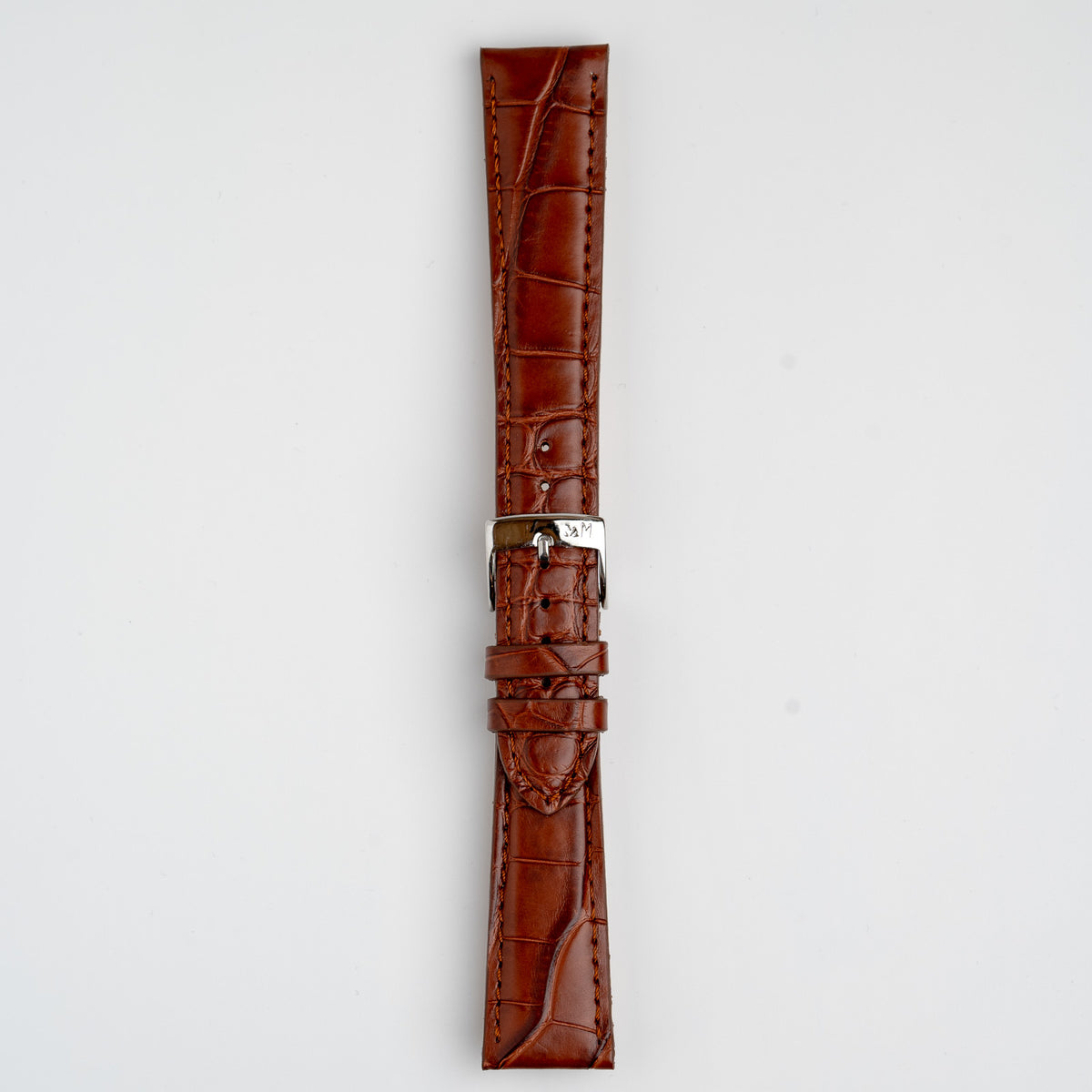 Amadeus Alligator Matt Tan Watch Strap