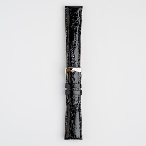 Amadeus Black XL Crocodile Watch Strap