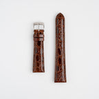 Amadeus Brown Crocodile Watch Strap