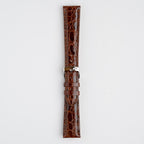 Amadeus Brown Crocodile Watch Strap, alternative view