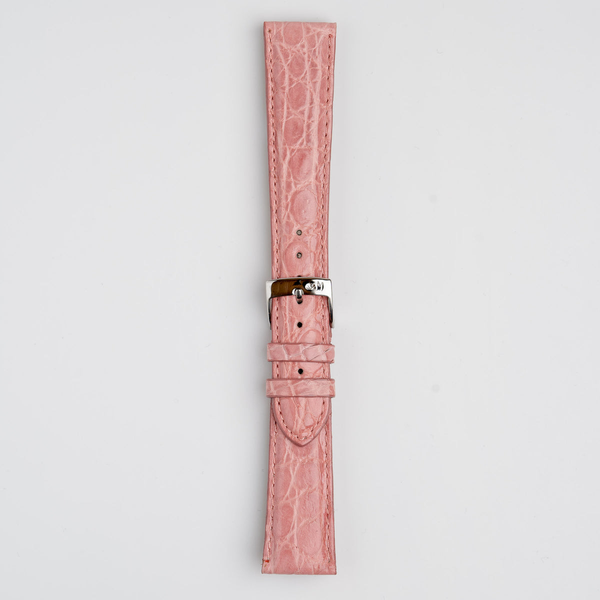 Amadeus Pink Crocodile Watch Strap