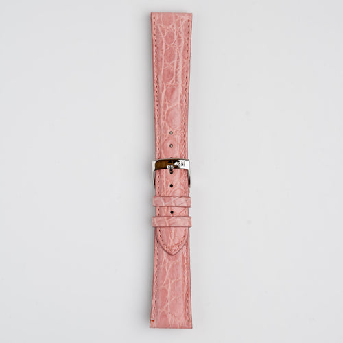 Amadeus Pink Crocodile Watch Strap
